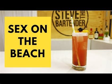 Clarified Sex On The Beach By Truffle On The Rocks Cocktail Explorer