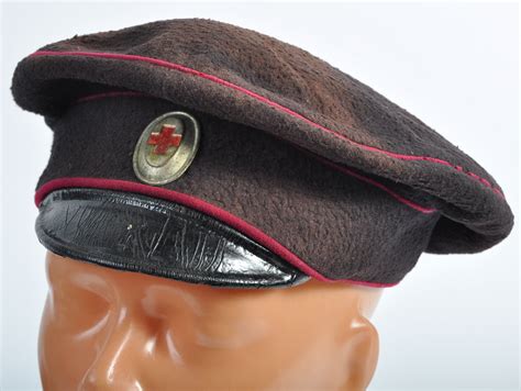 Rare Wwi First World War Russian Medics Uniform Cap Auctions And Price