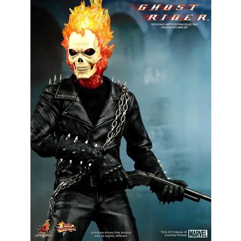 Hot Toys Ghost Rider With Hellcycle Movie Masterpiece Series 1 6 Scale MMS133 Collectible Figure