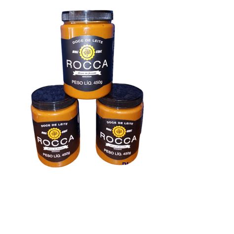 Kit Doce De Leite Rocca 450g Tradicional 3 Unidades Submarino