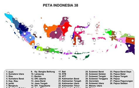 peta indonesia  provinsi beserta ibukotanya docx