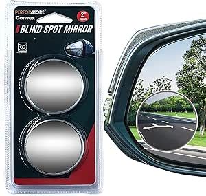 Performore Pack Of Blind Spot Car Mirrors Inch Round Hd Glass