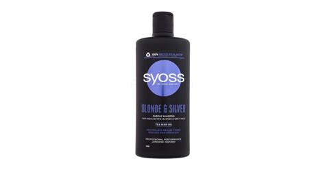Syoss Blonde Silver Purple Shampoo Shampoo F R Frauen Parfimo De