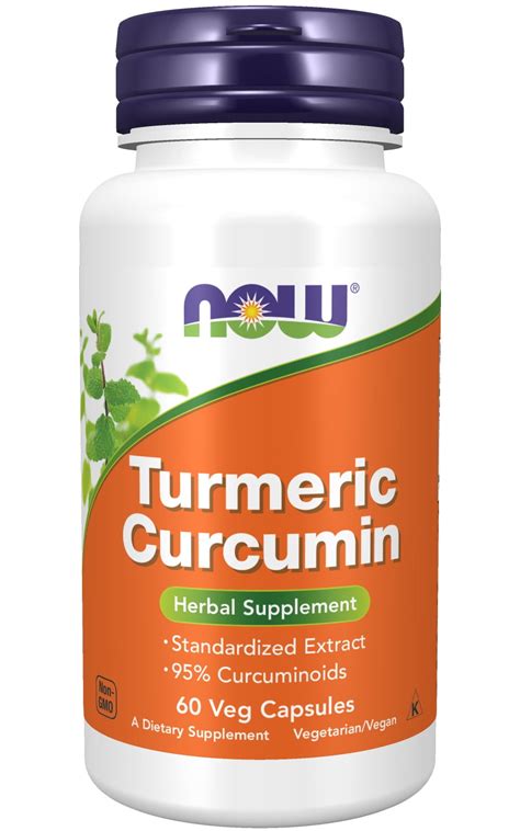 NOW Supplements, Turmeric Curcumin, Derived from Turmeric Root Extract ...