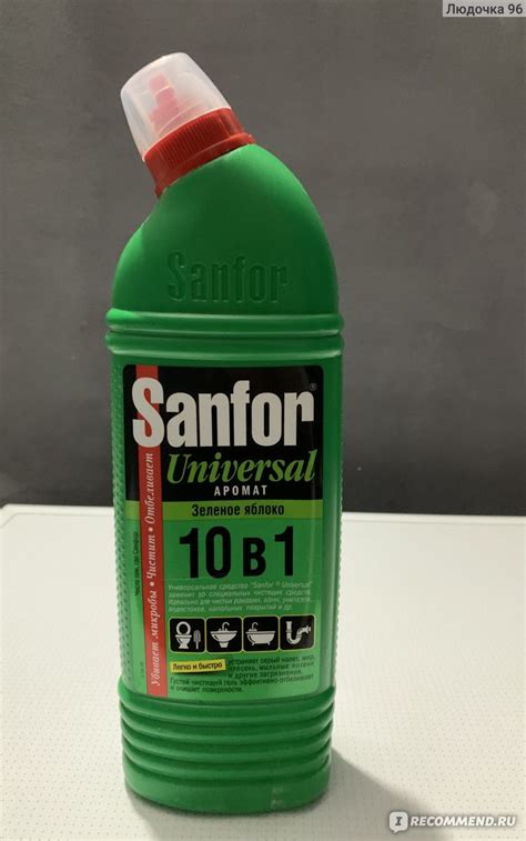 Чистящее средство Sanfor UNIVERSAL - «Sanfor «Универсал 10 в 1» — ваш ...