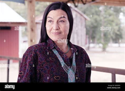 THE GLORIAS, Kimberly Guerrero as Wilma Mankiller, 2020. ph: Joe Mast ...