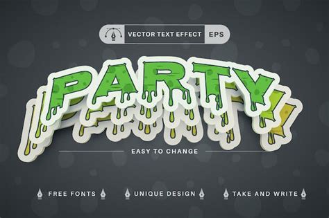 Set 10 Halloween Text Effects, Font Styles - Design Template Place