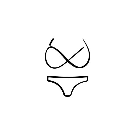 Bikini Line Style Icon Design 45888973 Vector Art At Vecteezy
