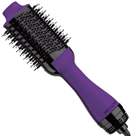 One Step Hair Dryer Volumizer Hot Air Brush Purple Blow Dryer Blow Dryer Daraz Bd