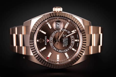 Rolex Sky-Dweller Rose Gold 42mm Chocolate Dial – ref 326935 - Luxury