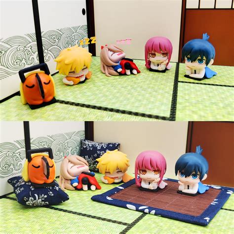 Chainsawman Sleeping Gachapon Figures – Tsukimi.co