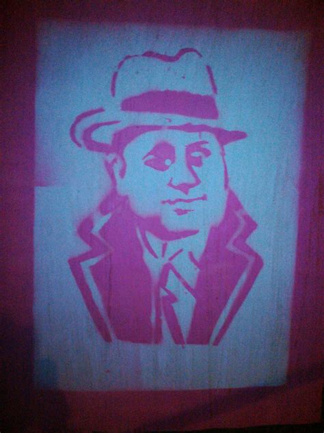 Al Capone Street Art Hollywood Al Capone T Art Street Art