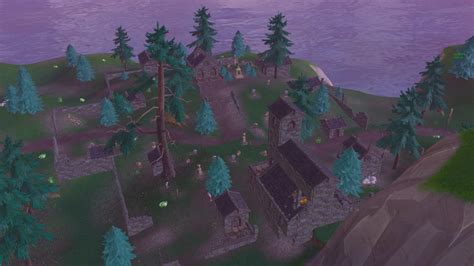 Fortnite Défi Semaine 9 Suivre La Carte Au Trésor Trouvée à Haunted