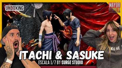 Itachi Sasuke Escala By Surge Studios Naruto Unboxing Y Review