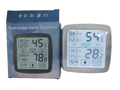 Digital Indoor Thermometer And Hygrometer Room Temperature Humidity