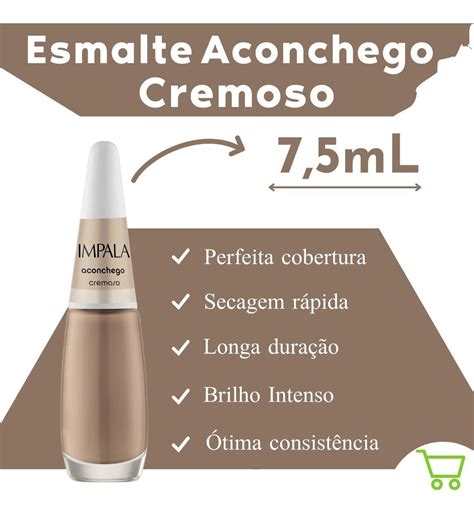 Esmalte Impala Aconchego Nude Classico Cores Da Sua Moda Mercadolivre