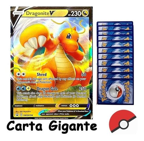 Carta Do Dragonite Mercadolivre