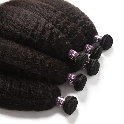 Virgin Malaysian Kinky Straight Hair Bundles