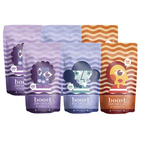 Boost – Chocolate (200mg) – 6 Pack Mix & Match - Chronic Paradise