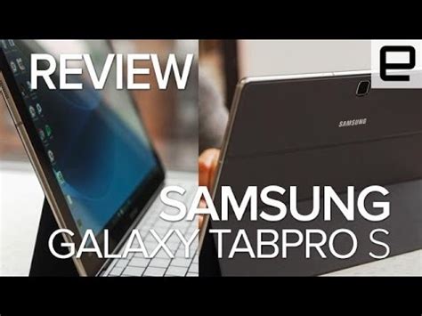 Samung Galaxy TabPro S Review - YouTube