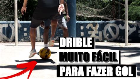 APRENDA UM DRIBLE FÁCIL E SIMPLES PARA FAZER GOL TUTORIAL DRIBLE DE