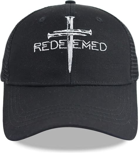 Wanpcaiy Christian Hats For Men Women Adjustable Embroidered Cotton