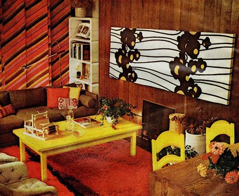 1970s Living Room Decor Baci Living Room