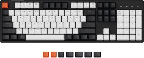 Keychron C Full Size Keys Wired Mechanical Keyboard For Mac Hot Swappable Gateron G Pro