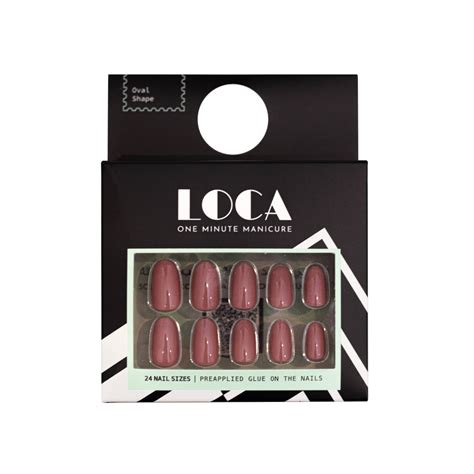 Loca Nails Pink Nude Oval ShapeN At Nice One KSA