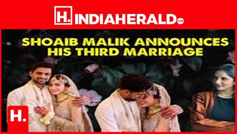 Shoaib Malik 3rd Marriage With Actress Sania Mirza S Si