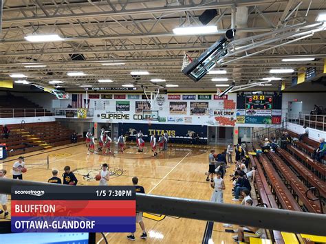 The Ottawa Glandorf Titans Defeat The Bluffton Pirates 76 To 55