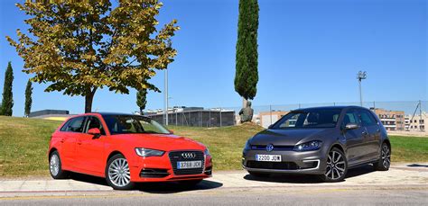 Audi A3 E Tron Vs Volkswagen Golf GTE Revista De Coches