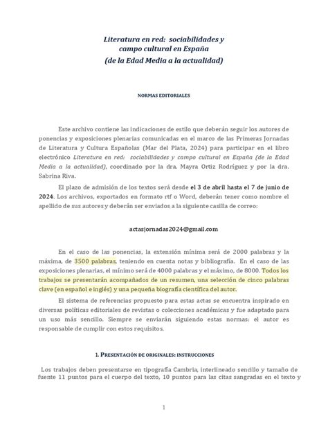 Normas Editoriales Pdf