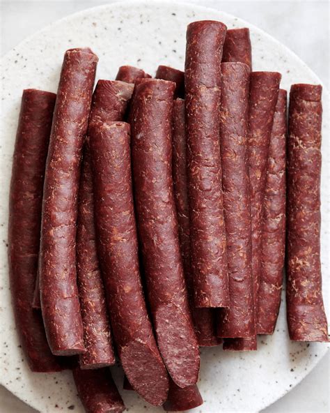 Smoked Spicy Beef Sticks Recipe Bradley Smokers Electric Smokers