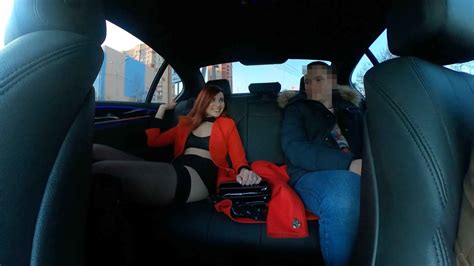 Gorgeous Babe Jeny Smith Loves Showing Her Pussy In The Car Photos