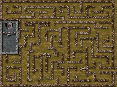 Temple Maze Entrance : r/battlemaps