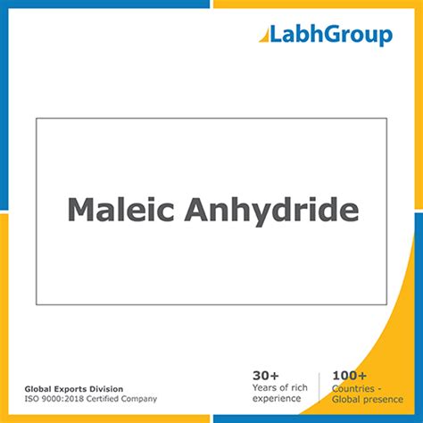 Maleic Anhydride At Best Price In Ahmedabad Gujarat Labh Projects