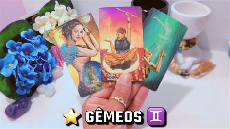 ⭐️ GÊmeos ♊️ Um Novo Amor Chega Na Tua Vida Vem Saber Quem É🔮 ️