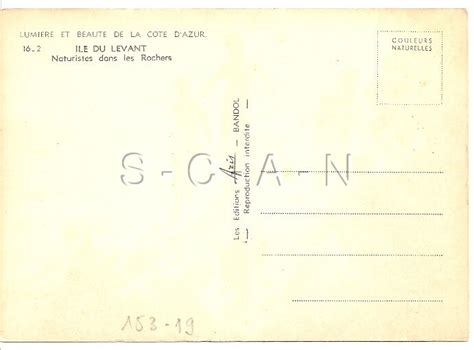 Original S French Nude Risque PC Naturisme Ile Du Levant Women By Ocean EBay