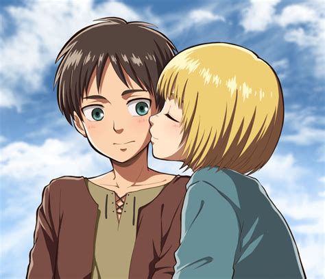 Armin And Eren Eren X Armin Attack On Titan Attack On Titan Eren