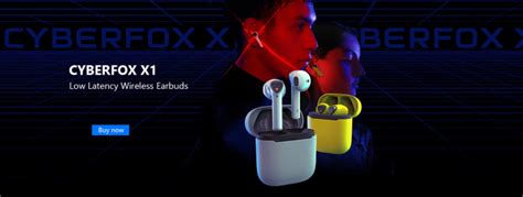 Flydigi CyberFox X1 Low Latency Game/Music Wireless EarBuds | Lazada