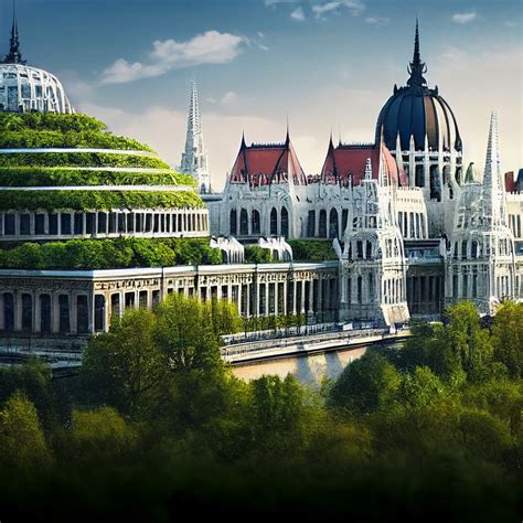 Mesterséges intelligencia rajzolta a bámulatos jövőbeli Budapestet