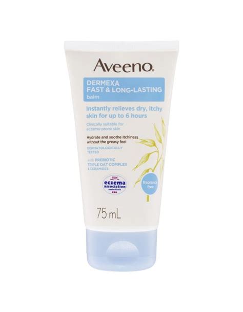 Aveeno Dermexa Fast And Long Balm 75ml Direct Chemist Outlet