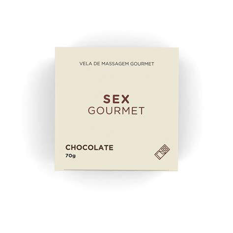 Vela Hidratante Beijável Sex Gourmet Chocolate Della