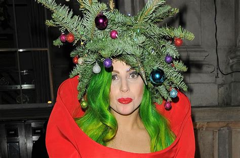 Lady Gaga Is A Christmas Tree Mirror Online