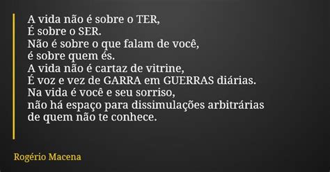 Nao É Sobre Ter É Sobre Ser