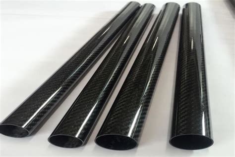 3k Twill Plain Carbon Fiber Round Tube High Strength Carbon Fiber Pipe