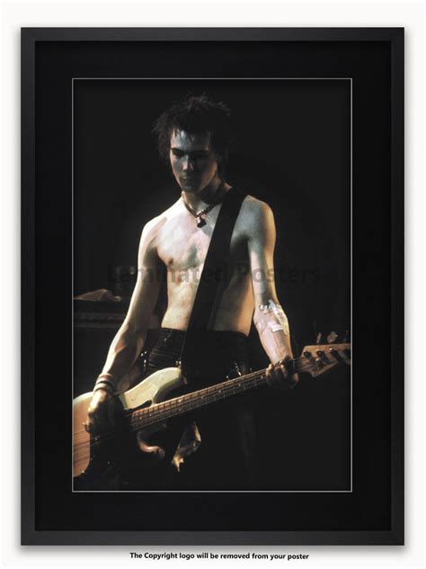 Framed With BLACK Mount Sex Pistols Sid Vicious Atlanta 1978 A1 Punk Rock Poster