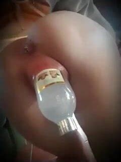 She Squeezes A Whole Bottle Out Of Her Pussy ThisVid