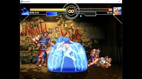 Mugen Hentai Slime Vs Felicia Porn Videos